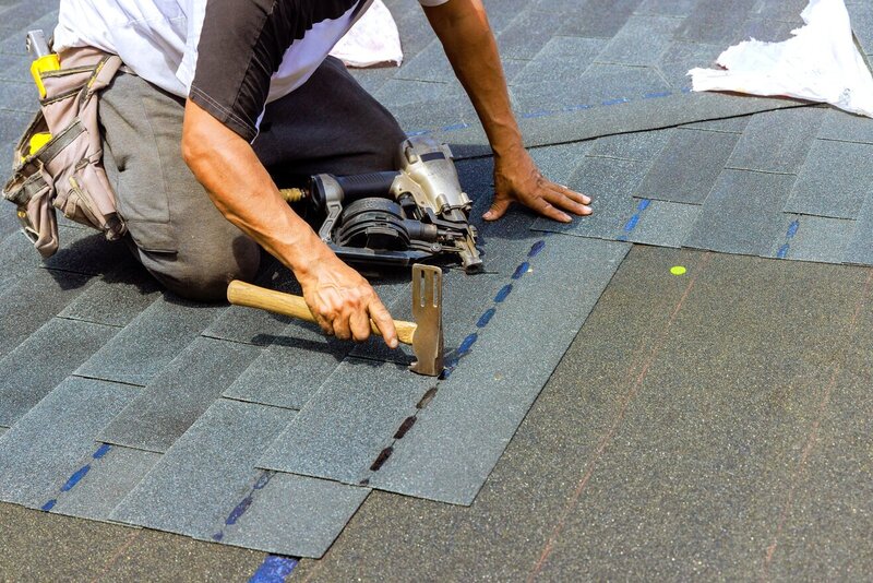 Ruff Top Roofing repairing a leaking residential roof in Collegeville PA